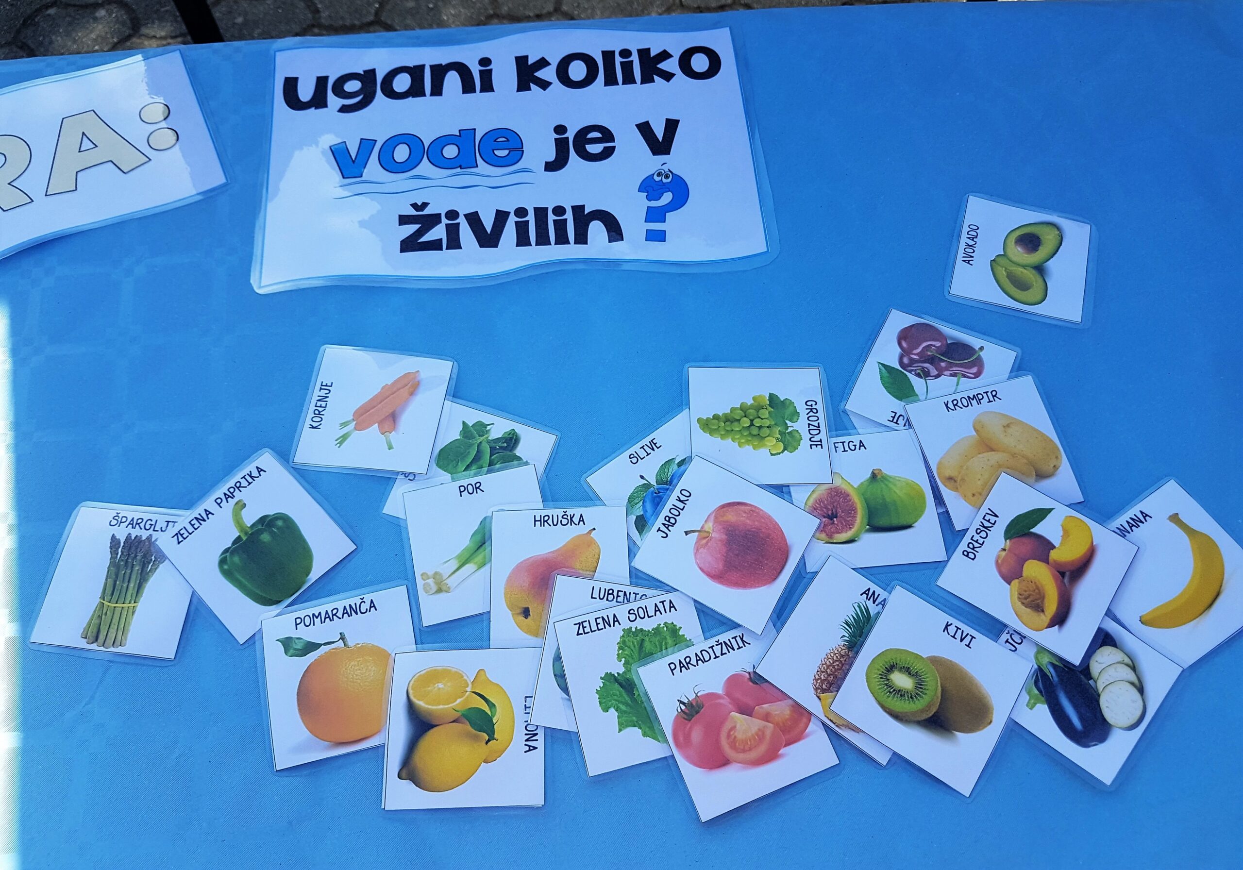 Voda v zivilih